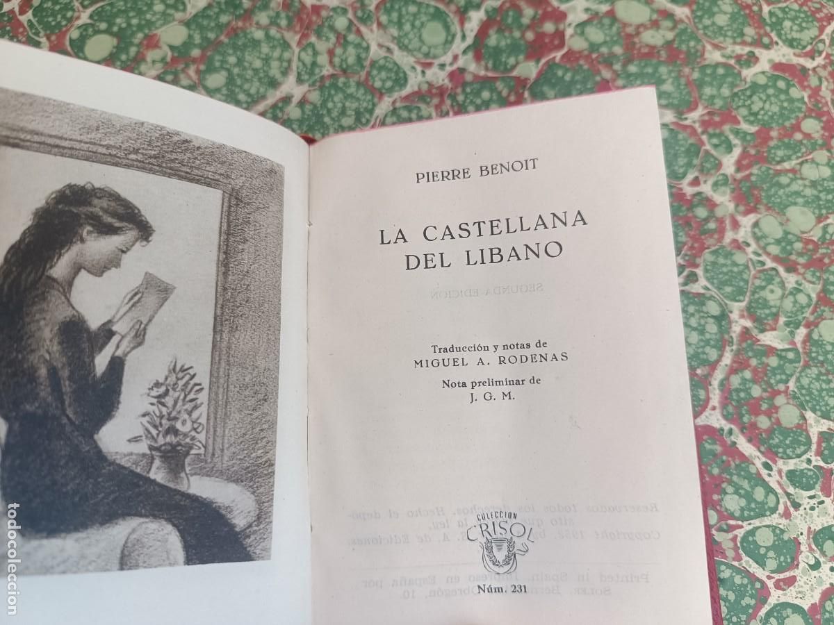 Libros de segunda mano: Crisol n&ordm; 231 . La castellana del Libano. 1952 - Foto 1