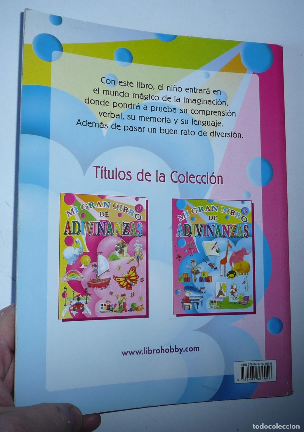 Libros de segunda mano: Mi gran libro de las adivinanzas (Libro Hobby, 2008) - Foto 2