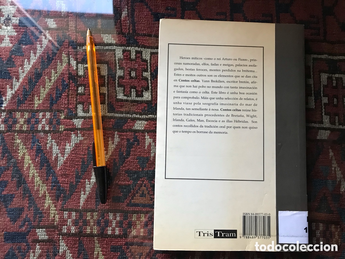 Libros de segunda mano: Contos celtas. Tris Tram 2&ordf; edici&oacute;n 1997 - Foto 3