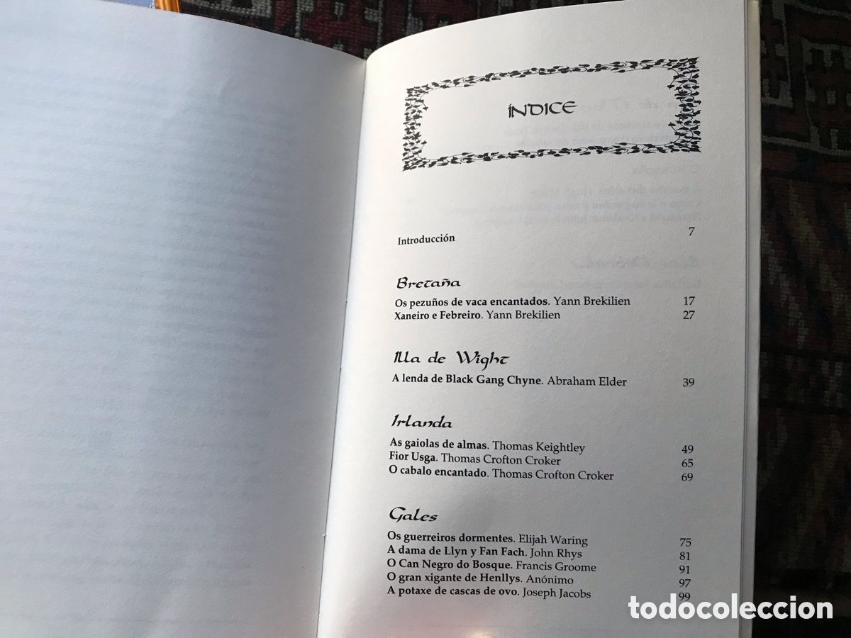 Libros de segunda mano: Contos celtas. Tris Tram 2&ordf; edici&oacute;n 1997 - Foto 4