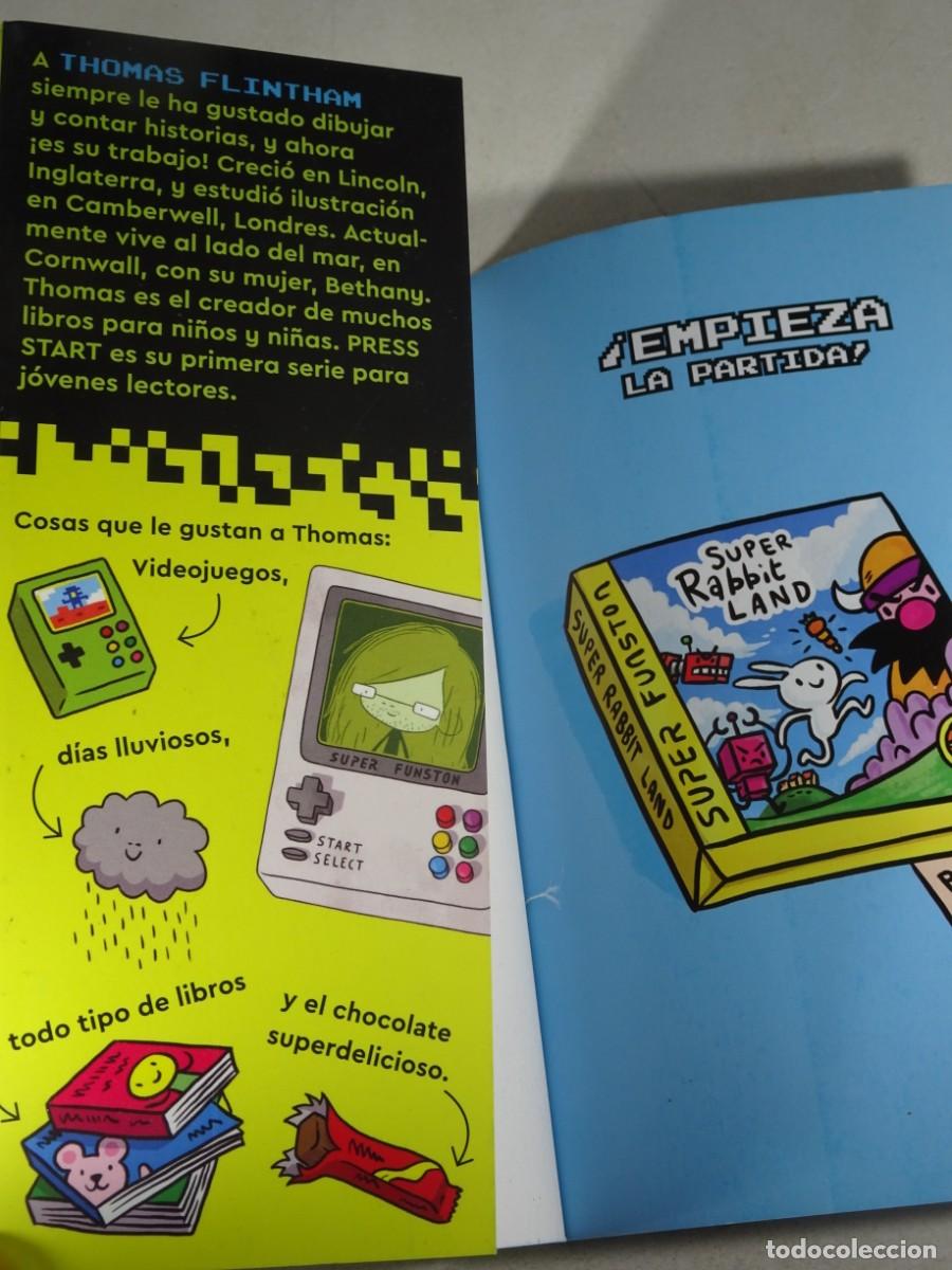 Libros de segunda mano: PRESS START , THOMAS FLINTHAM, VER FOTOS - Foto 2