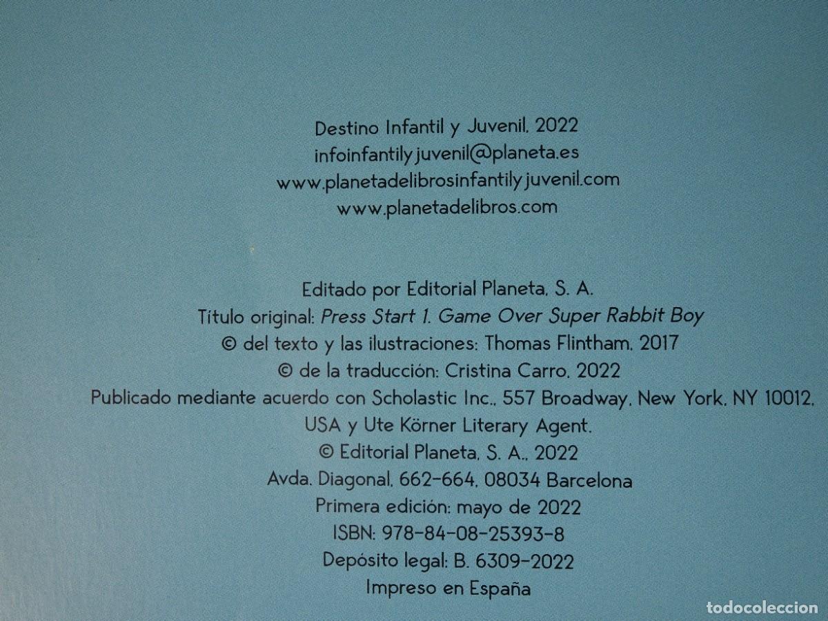 Libros de segunda mano: PRESS START , THOMAS FLINTHAM, VER FOTOS - Foto 3