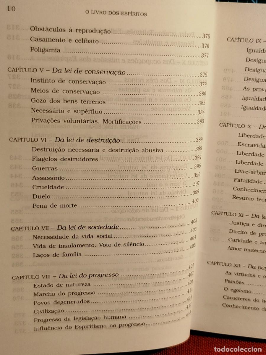 Libros de segunda mano: 2007. O livro dos espiritos. Allan Kardec. - Foto 8