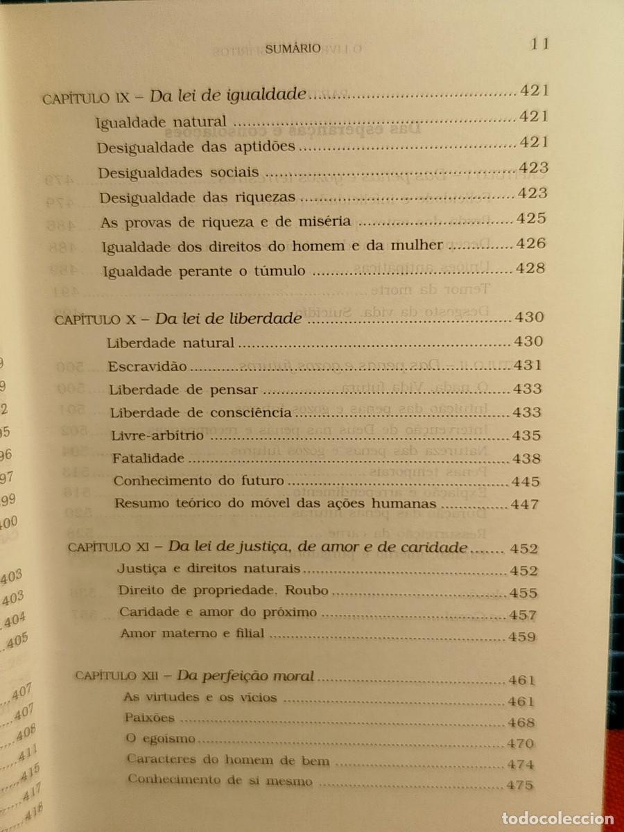 Libros de segunda mano: 2007. O livro dos espiritos. Allan Kardec. - Foto 9