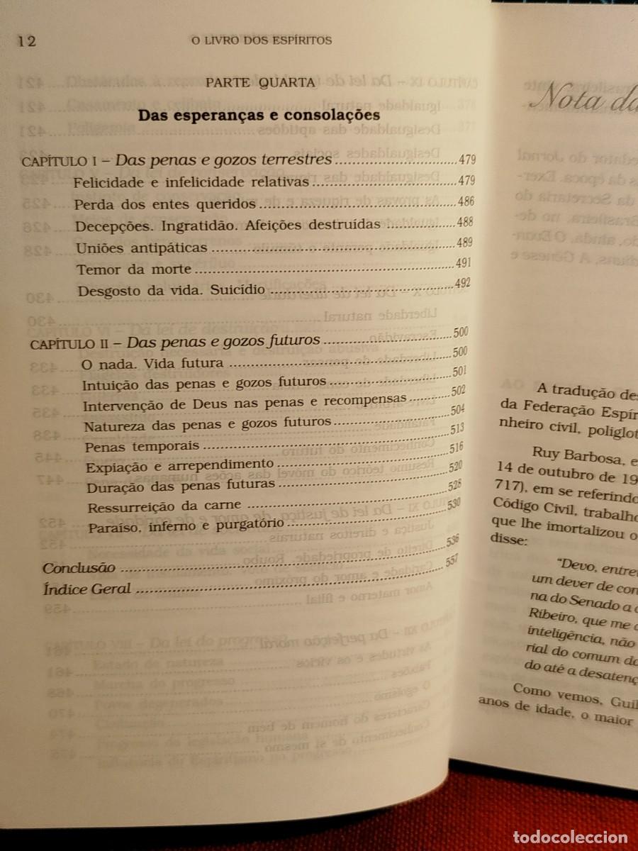 Libros de segunda mano: 2007. O livro dos espiritos. Allan Kardec. - Foto 10