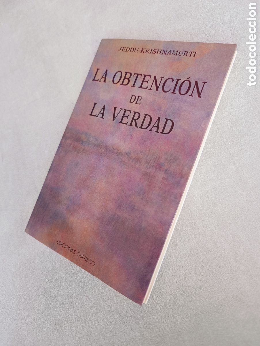Libros de segunda mano: LA OBTENCION DE LA VERDAD. JEDDU KRISHNAMURTI. - Foto 5
