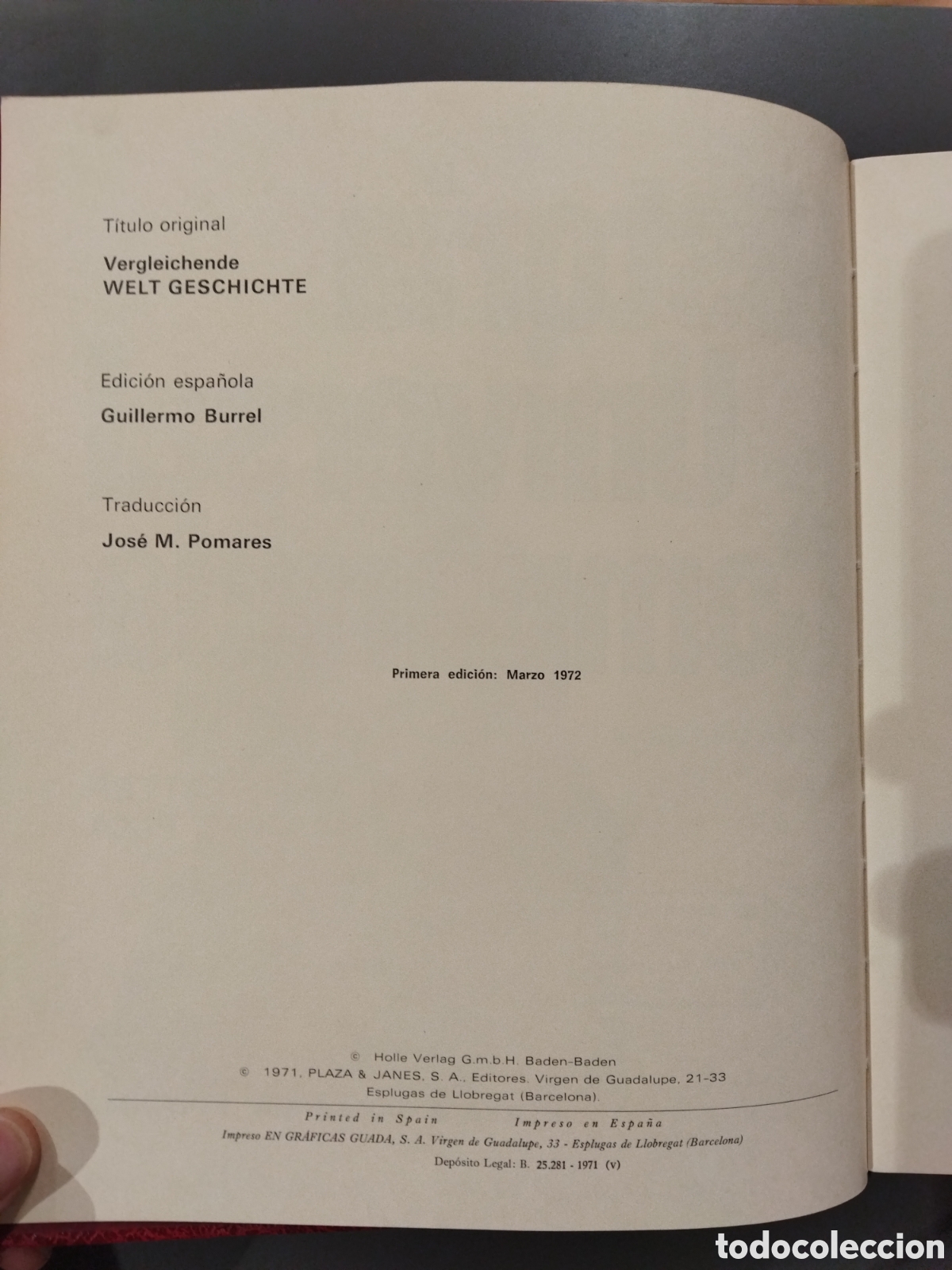 Libros de segunda mano: Historia Universal Comparada Plaza Janes - Foto 5