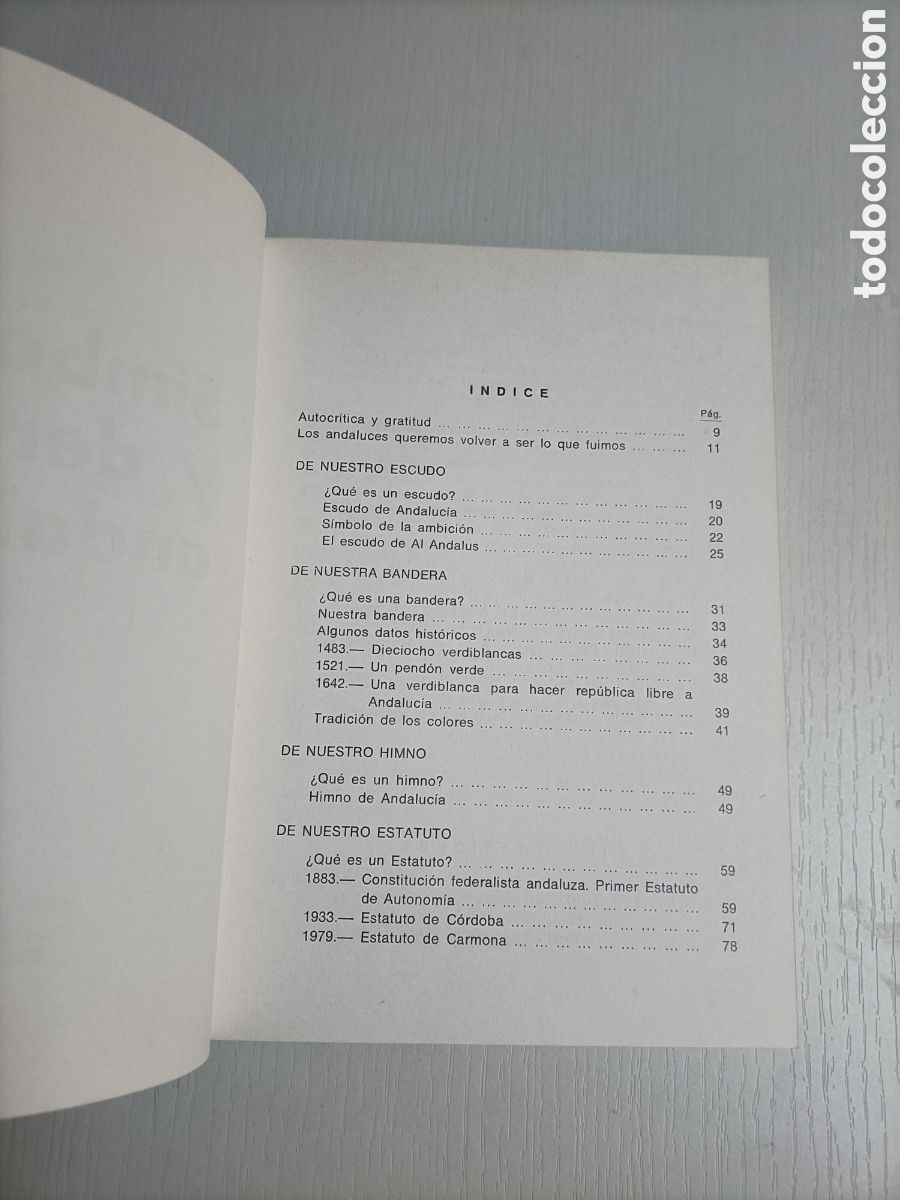 Libros de segunda mano: S&iacute;mbolos y derechos andaluces.. Fernando Repiso - Foto 7