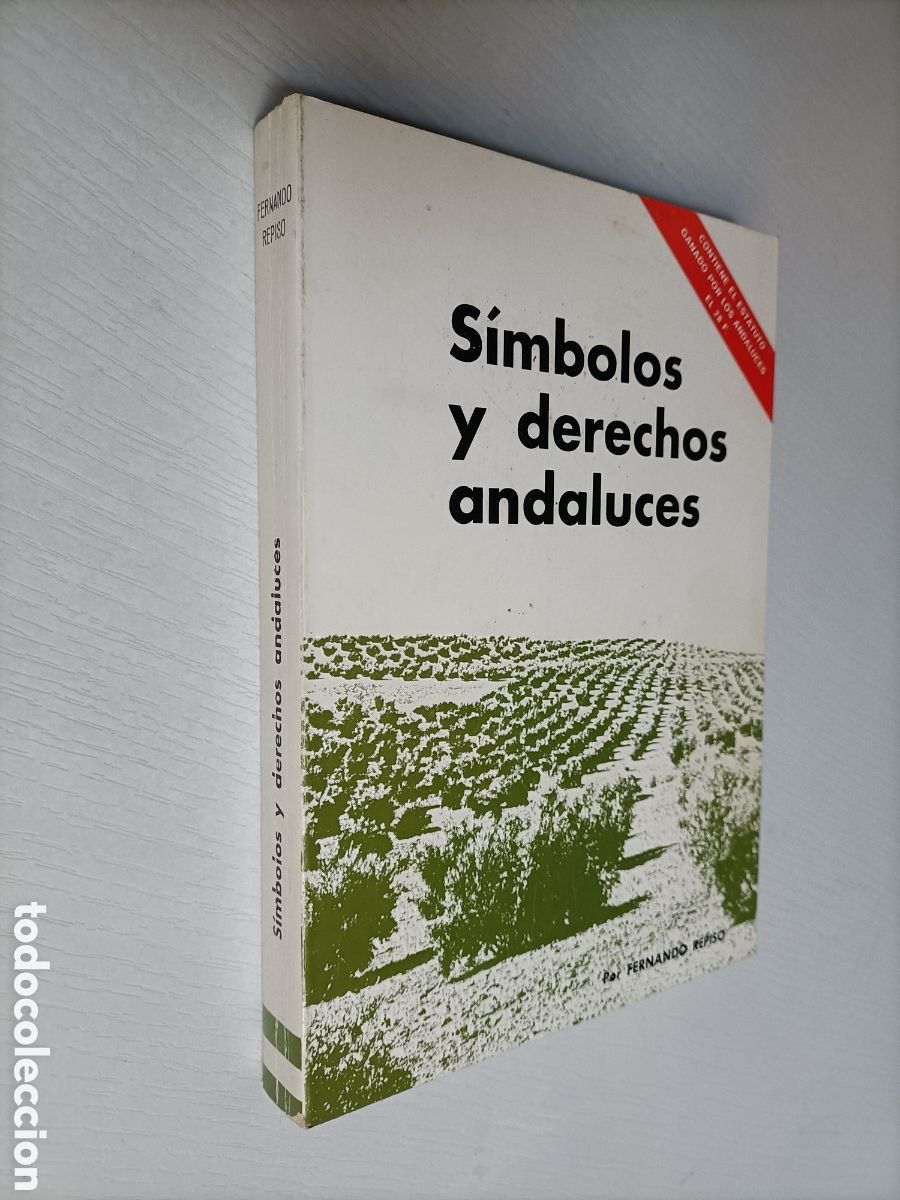 Libros de segunda mano: S&iacute;mbolos y derechos andaluces.. Fernando Repiso - Foto 1