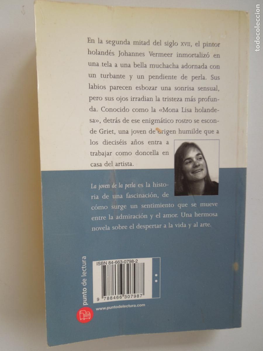 Libros de segunda mano: LA JOVEN DE LA PERLA - TRACY CHEVALIER - SANTILLANA 2002. - Foto 2