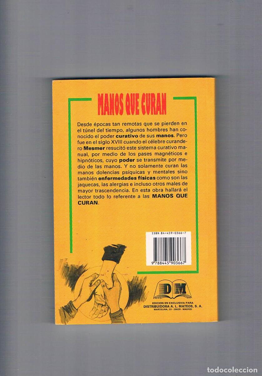 Libros de segunda mano: Manos que curan Marc Perrier Dm 1996 - Foto 2