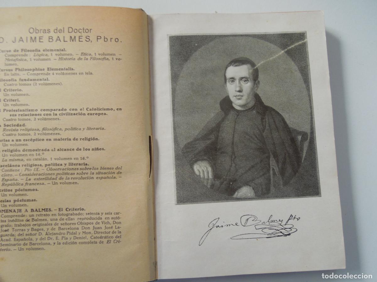 Libros de segunda mano: EL CRITERIO - BALMES -1934 - EDITORIAL ARALAUCE - Foto 2