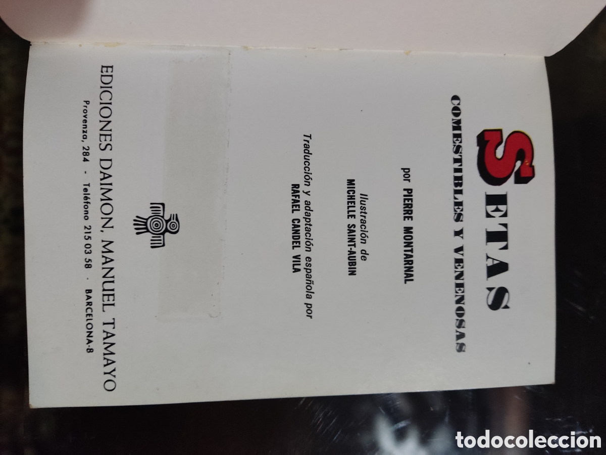 Libros de segunda mano: Setas comestibles y venenosas - Foto 2