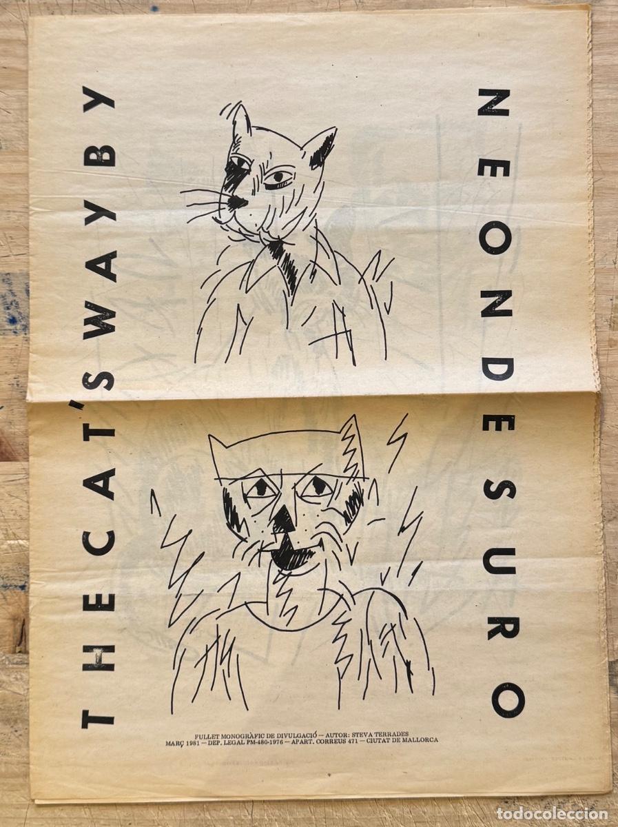 Libros de segunda mano: Neon de Suro. Marzo de 1981. Steva Terrades. Mail Art