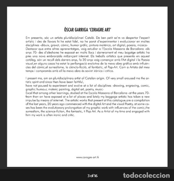 Libros de segunda mano: Catalogo &Ograve;scar Garriga Coragre Art - Foto 8