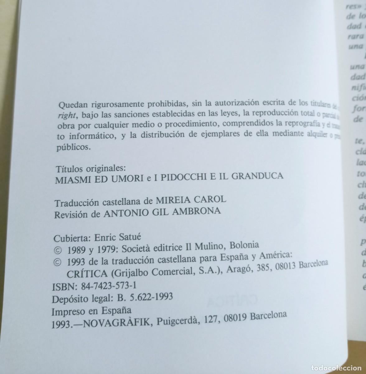 Libros de segunda mano: CARLO M. CIPOLLA CONTRA UN ENEMIGO MORTAL E INVISIBLE - Foto 3