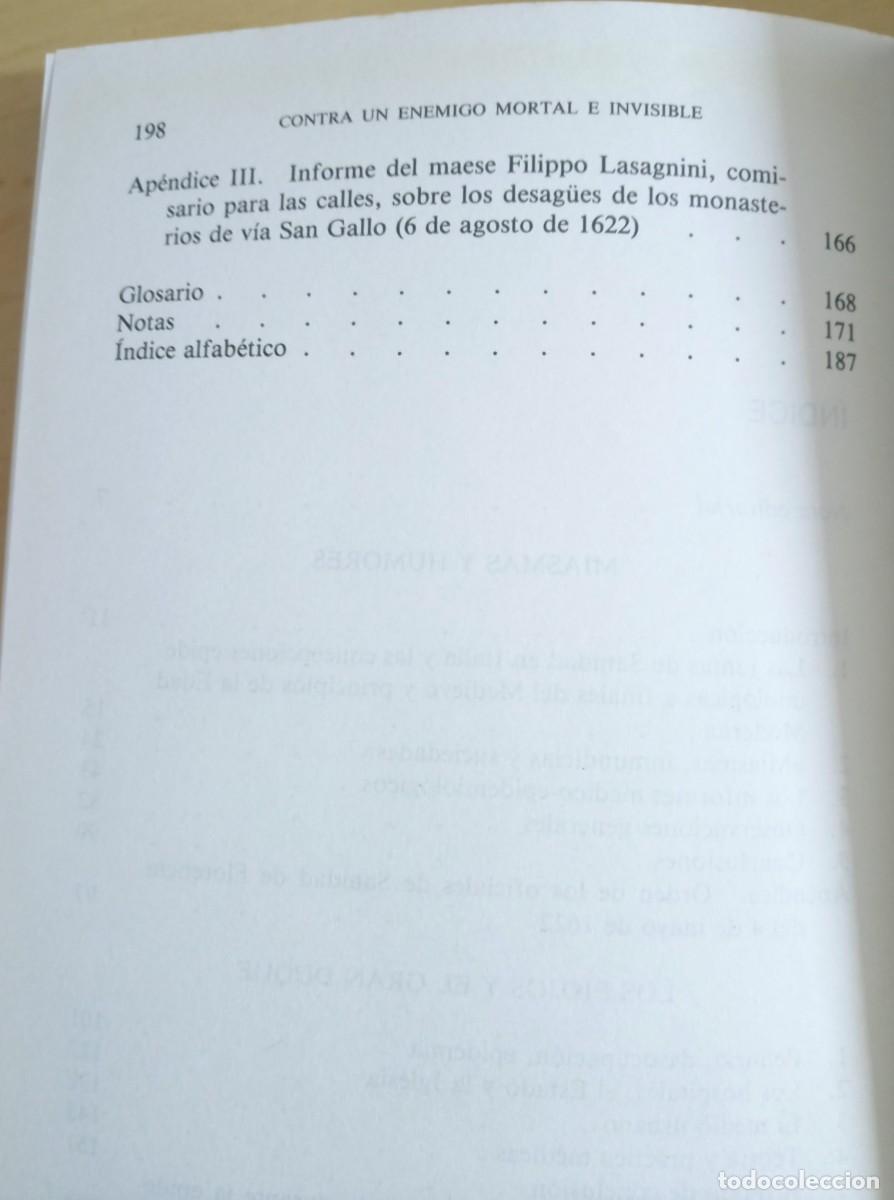 Libros de segunda mano: CARLO M. CIPOLLA CONTRA UN ENEMIGO MORTAL E INVISIBLE - Foto 5