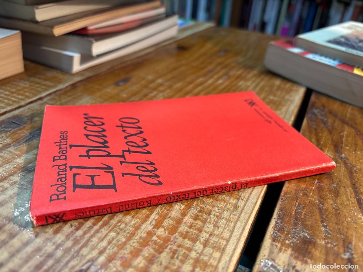 Libros de segunda mano: El placer del texto - Barthes, Roland - Foto 2