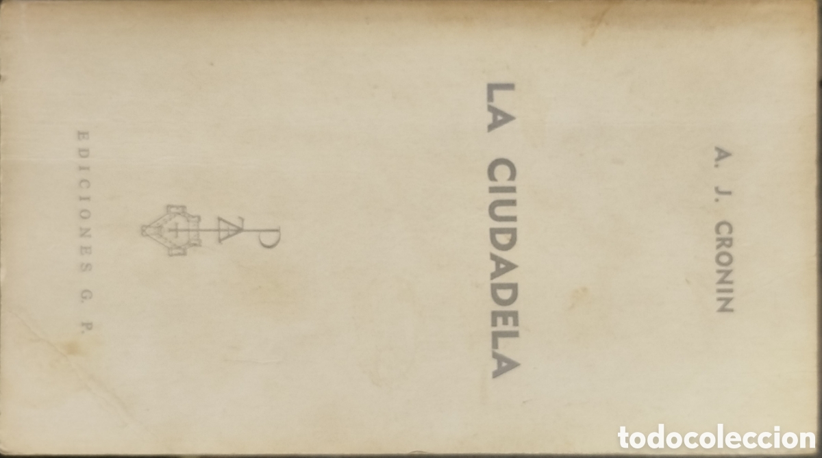 Libros de segunda mano: La ciudadela de a.j.Cronin - Foto 1