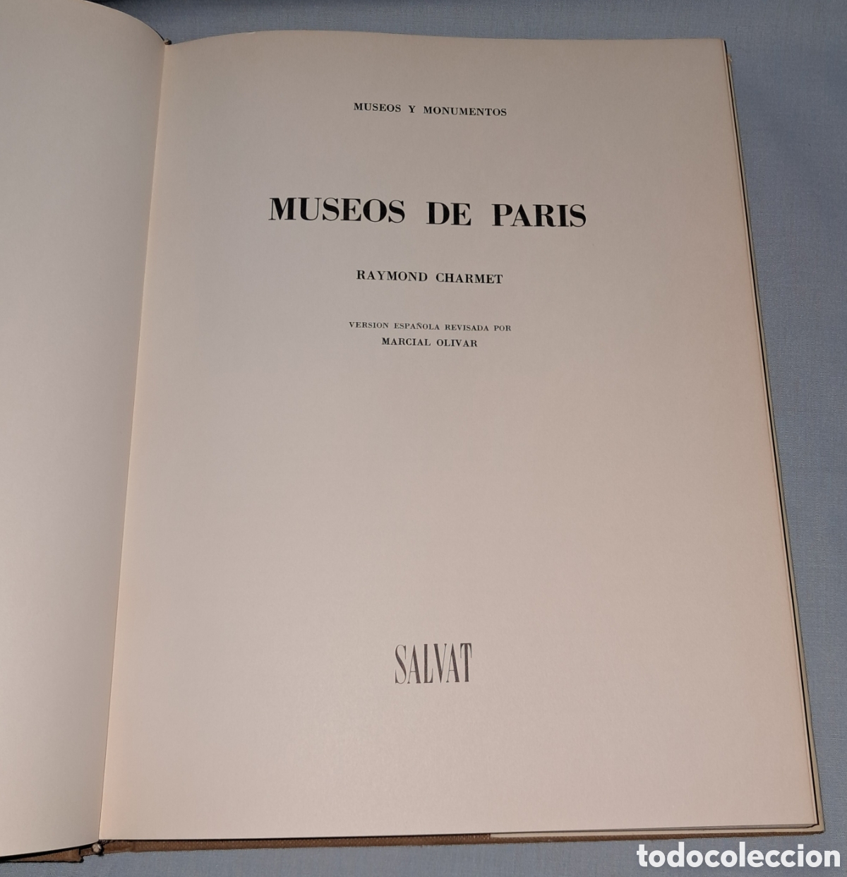Libros de segunda mano: MUSEOS DE PARIS, MUSEOS Y MONUMENTOS, SALVAT - Foto 3
