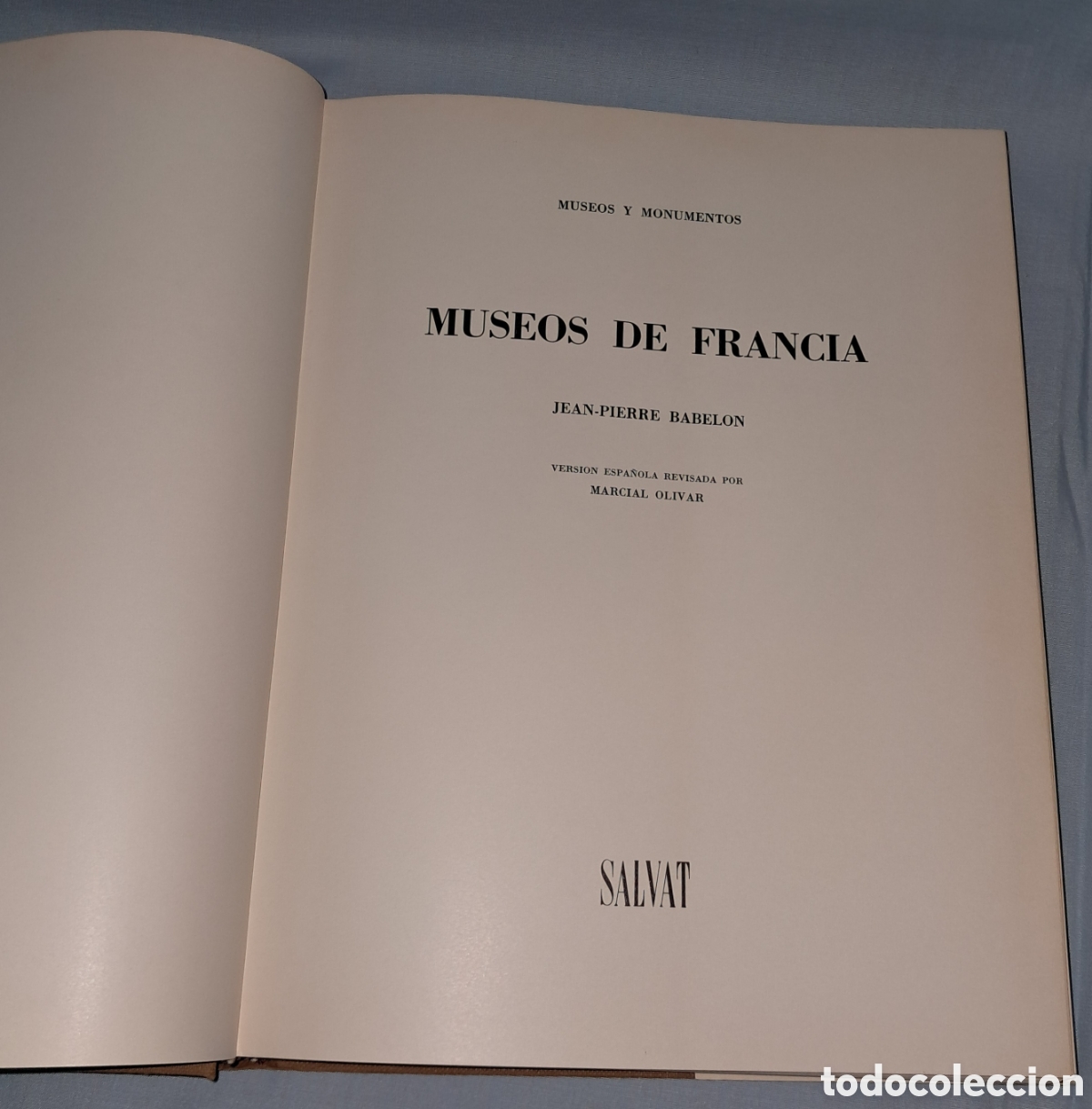 Libros de segunda mano: MUSEOS DE FRANCIA, MUSEOS Y MONUMENTOS, SALVAT - Foto 3