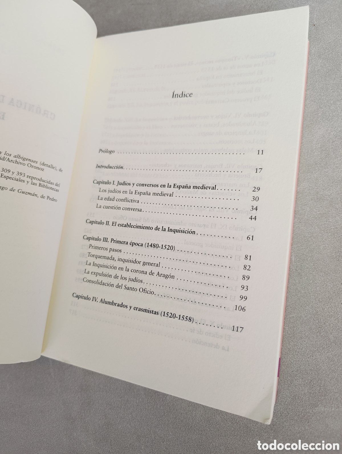 Libros de segunda mano: Cr&oacute;nica de la Inquisici&oacute;n en Espa&ntilde;a. Joseph P&eacute;rez. - Foto 5