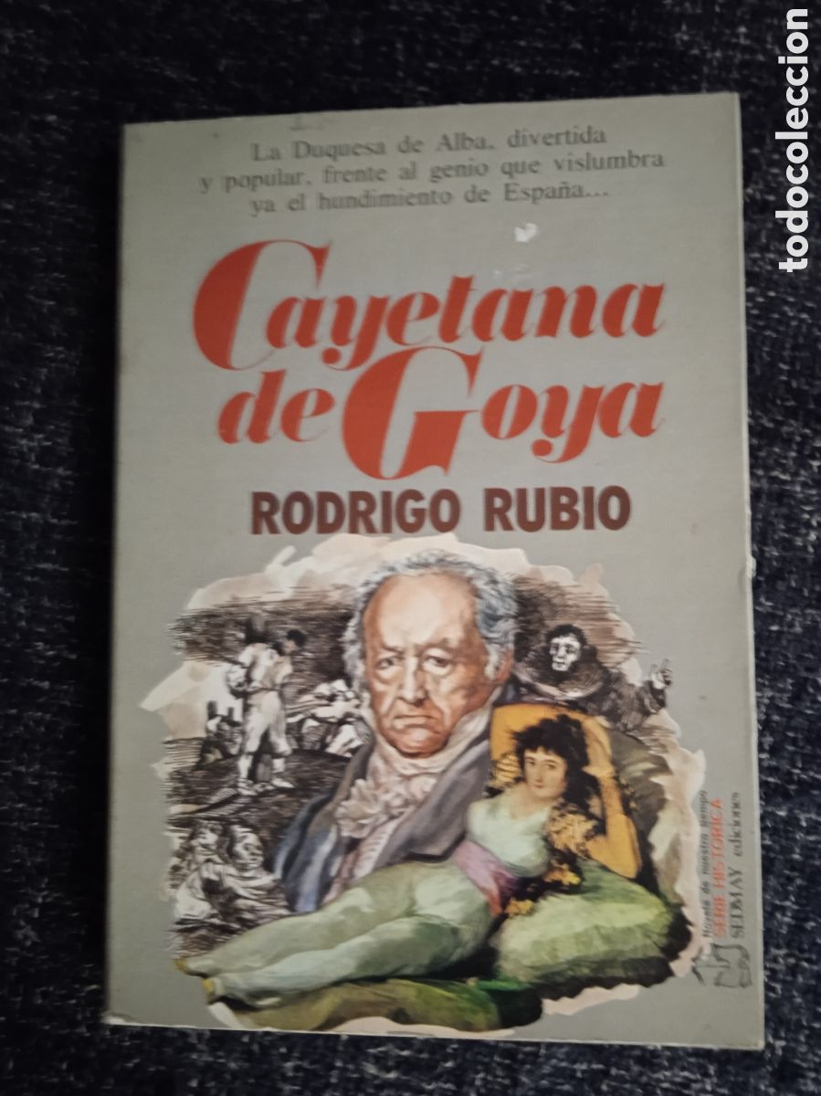 Libros de segunda mano: CAYETANA DE GOYA. / RODRIGO RUBIO. - Foto 1