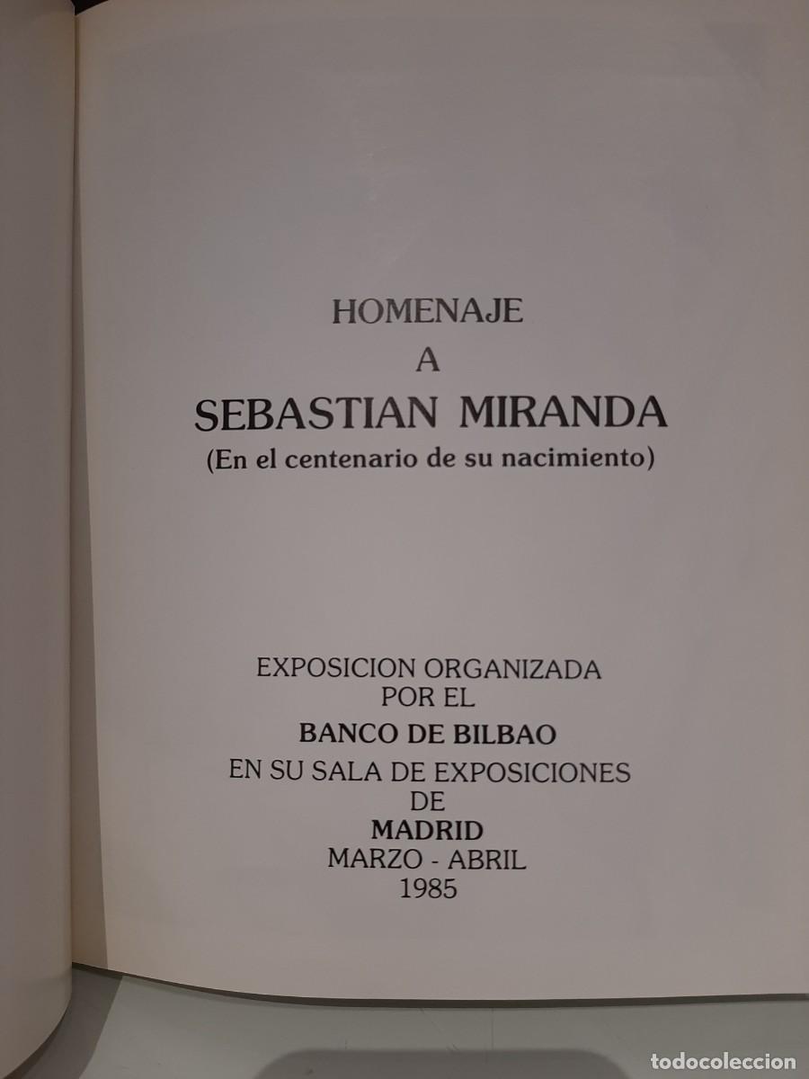 Libros de segunda mano: Homenaje a Sebasti&aacute;n Miranda (En el centenario de su nacimiento) - Foto 1