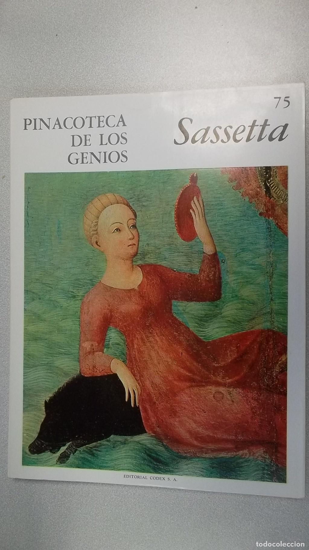 Libros de segunda mano: PINACOTECA DE LOS GENIOS N&ordm; 75; SASSETTA - Augusta Monferini - Foto 1