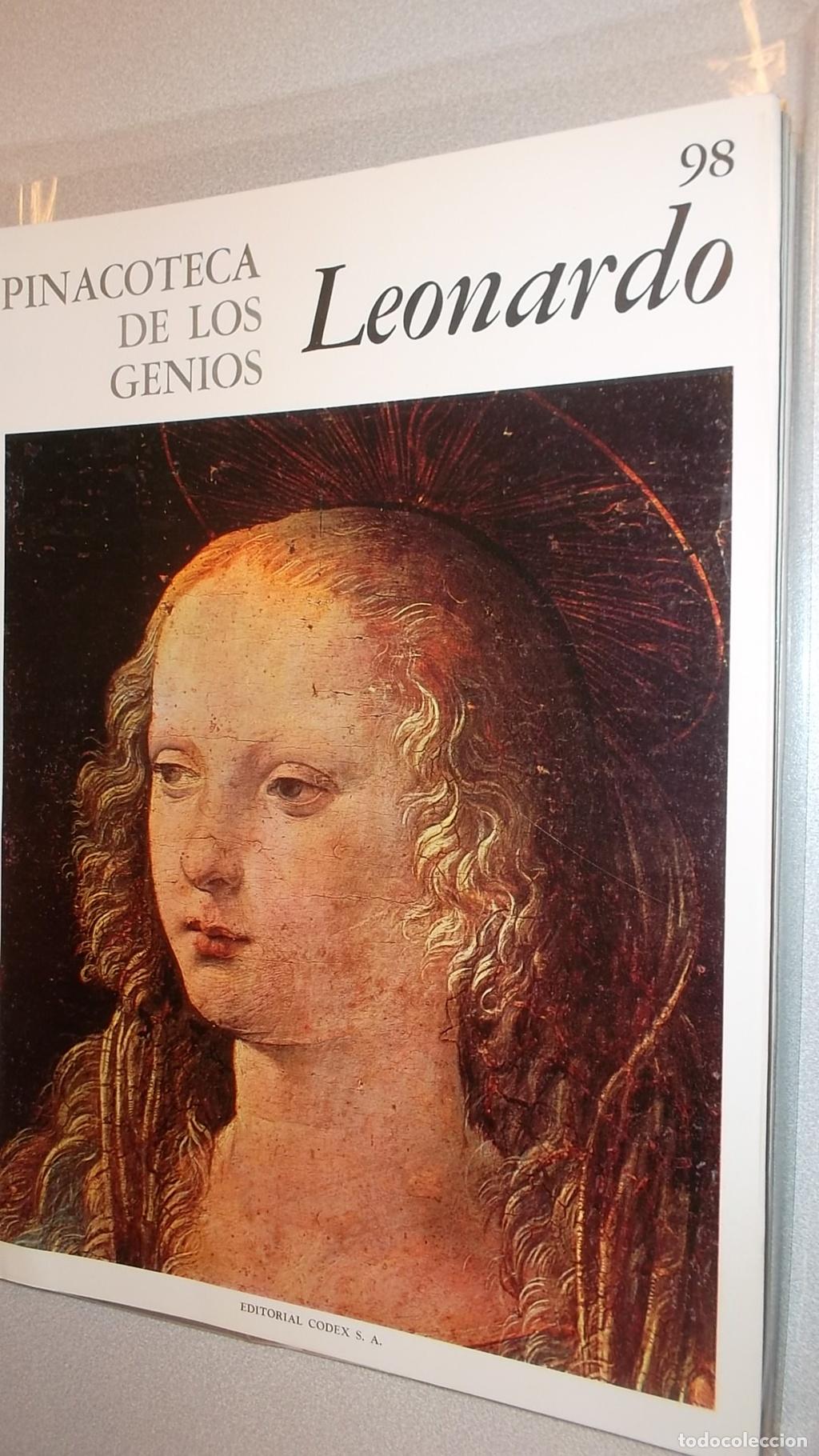 Libros de segunda mano: PINACOTECA DE LOS GENIOS N&ordm; 98 ; LEONARDO - Mina Bacci - Foto 1