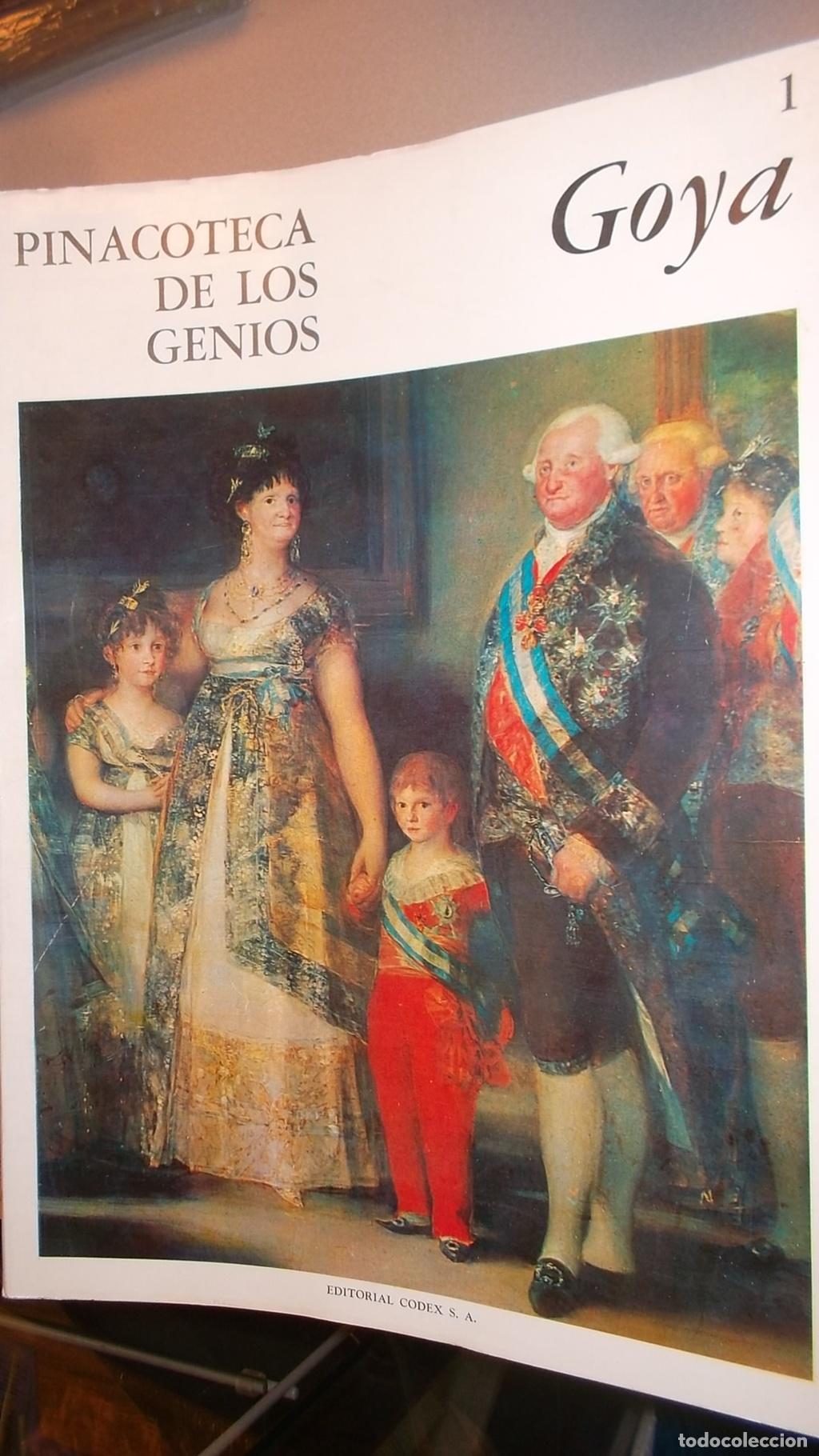 Libros de segunda mano: PINACOTECA DE LOS GENIOS N&ordm; 1 ; FRANCISCO GOYA - - Foto 1