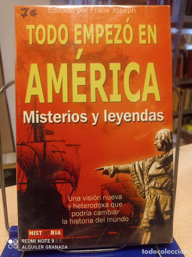 Libros de segunda mano: TODO EMPEZO EN AMERICA - Joseph Frank - Foto 1