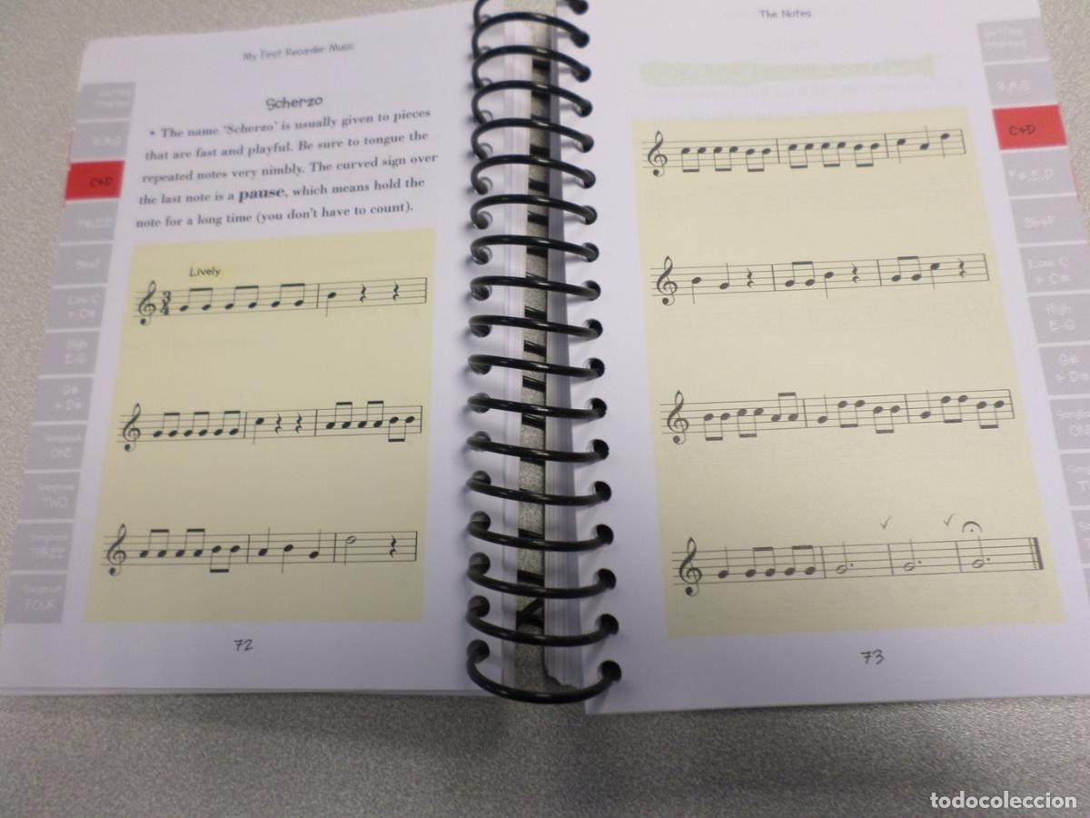 Libros de segunda mano: RECORDER MY FIRST MUSIC.METODO PARA APRENDER A TOCAR LA FLAUTA (INGL&Eacute;S). - Roger Cawkwell - Foto 4