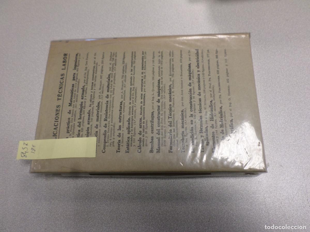 Libros de segunda mano: PROBLEMAS DE HIDRAULICA APLICADA - Otto Streck - Foto 3
