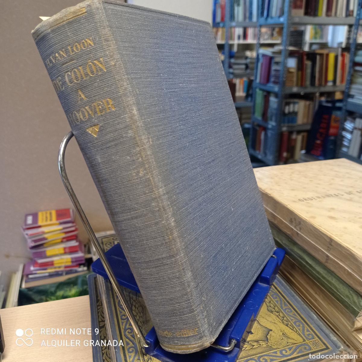 Libros de segunda mano: De Colon a Hoover - H. Van Loon - Foto 2