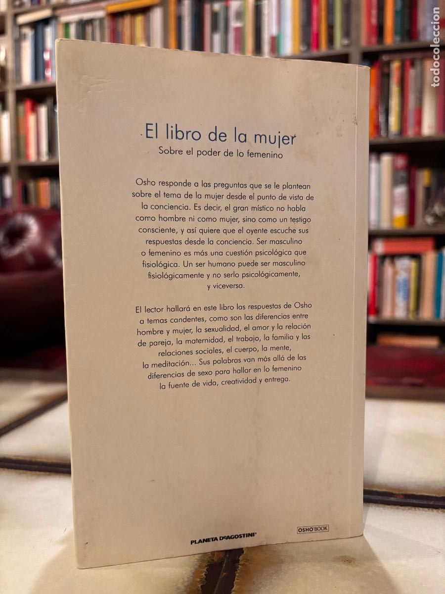 Libros de segunda mano: El libro de la mujer. Sobre el poder de lo femenino. Osho. PEDIDO M&Iacute;NIMO 5&euro; - Foto 2
