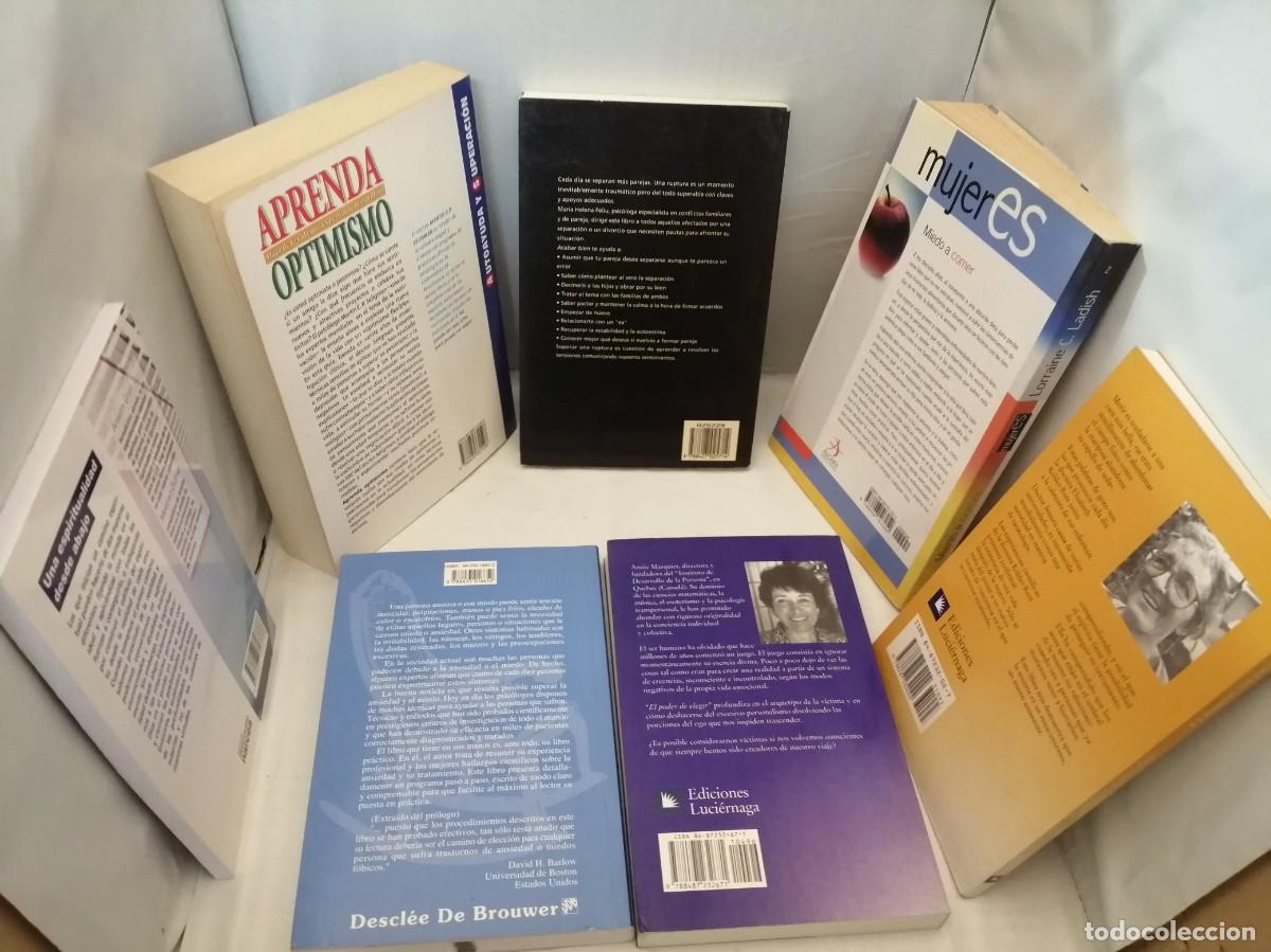 Libros de segunda mano: PACK 7 Libros Espiritualidad y Autoayuda: Aprenda optimismo / Y 6 LIBROS M&Aacute;S... - Foto 2