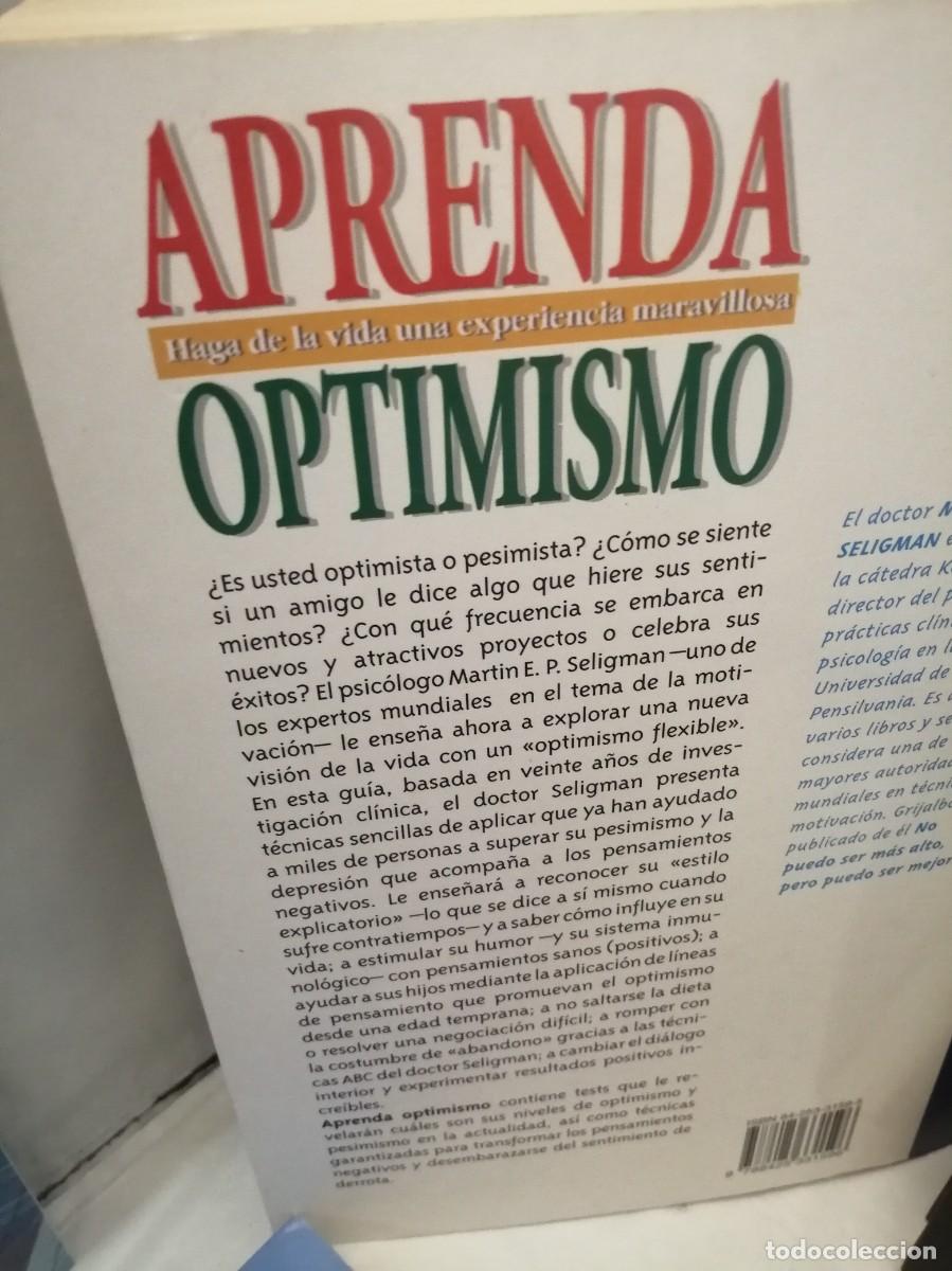 Libros de segunda mano: PACK 7 Libros Espiritualidad y Autoayuda: Aprenda optimismo / Y 6 LIBROS M&Aacute;S... - Foto 4