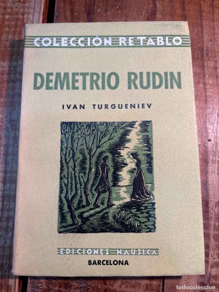 Libros de segunda mano: DEMETRIO RUDIN - TURGUENIEV, IVAN - Foto 1