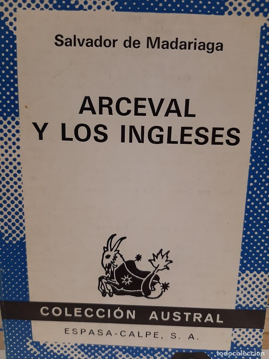 Libros de segunda mano: Salvador de Madariaga. Arceval y los ingleses - Foto 1