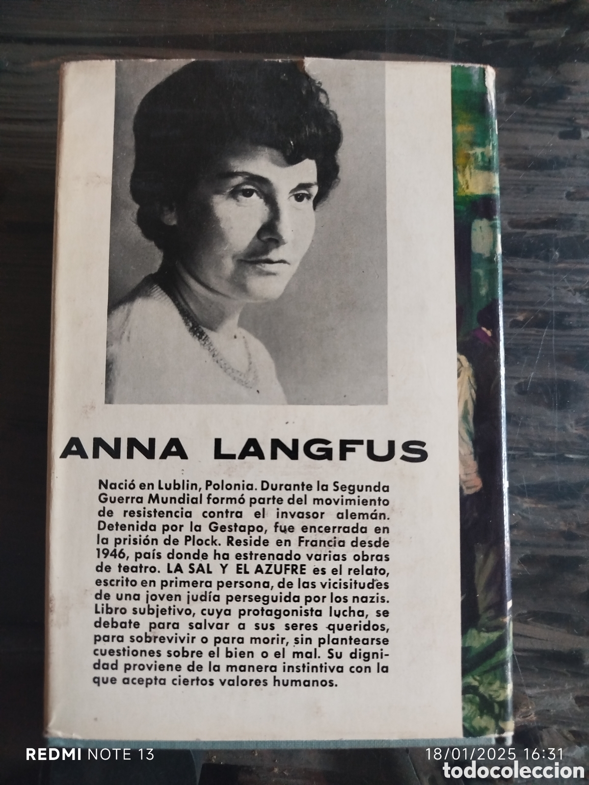 Libros de segunda mano: La sal y el azufre Anna langfus - Foto 2