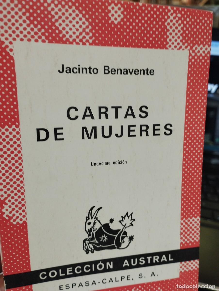 Libros de segunda mano: Jacinto Benavente. Cartas de mujeres - Foto 1