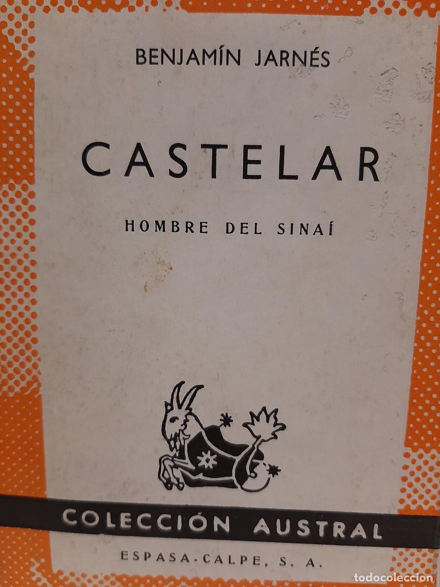 Libros de segunda mano: Benjam&iacute;n Jarn&eacute;s. Castelar. Hombre del Sina&iacute; - Foto 1