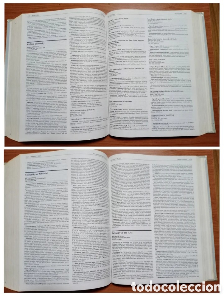 Libros de segunda mano: AMERICAN UNIVERSITIES AND COLLEJES EE.UU. - Foto 6