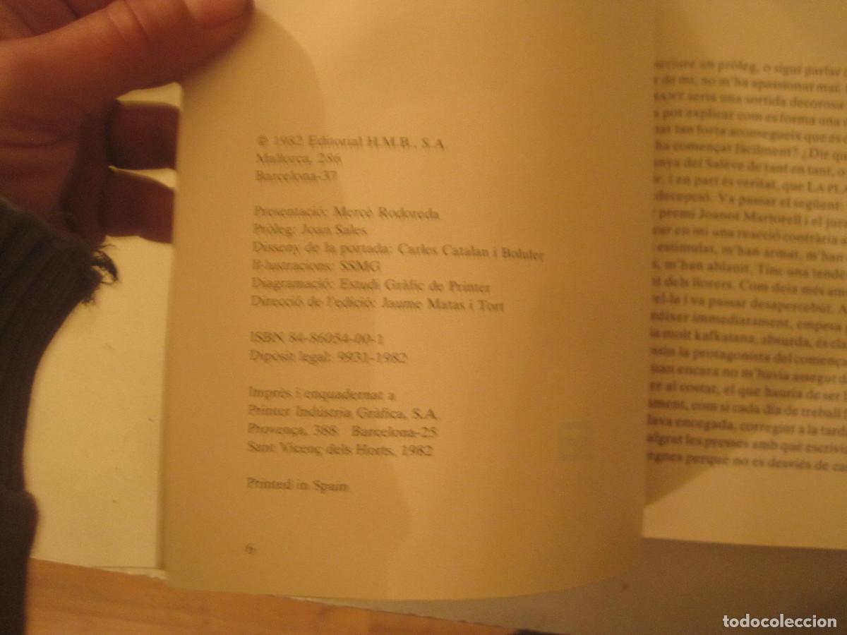 Libros de segunda mano: Merc&egrave; Rodoreda - La pla&ccedil;a del diamant - Edici&ograve; il&middot;lustrada 1982 - Foto 2