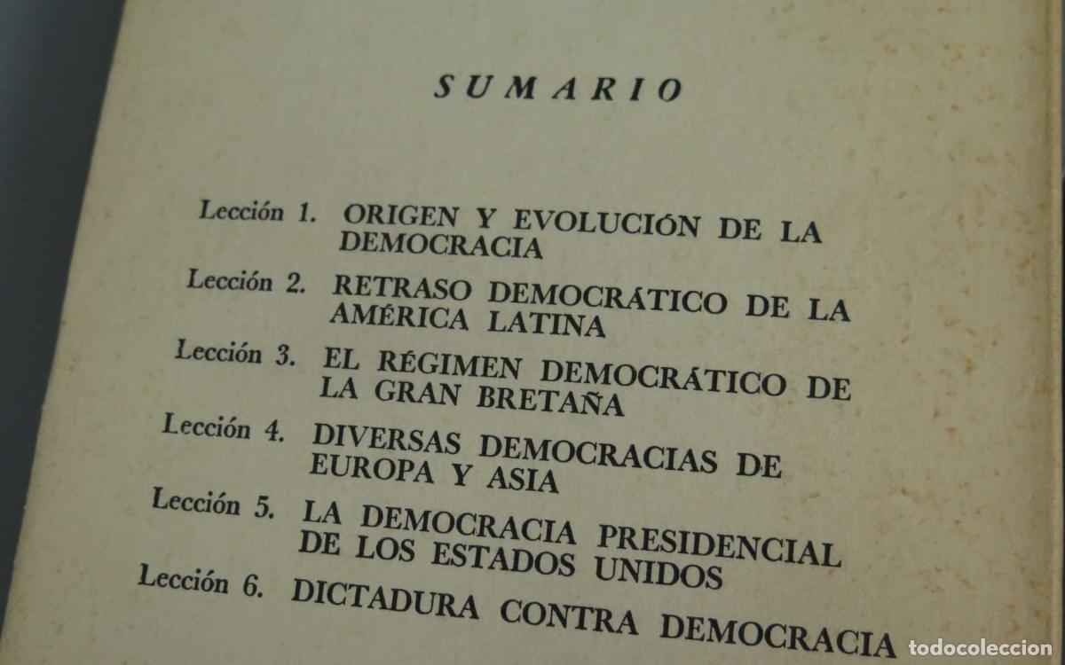 Libros de segunda mano: EL FUNCIONAMIENTO DE LA DEMOCRACIA - Foto 2