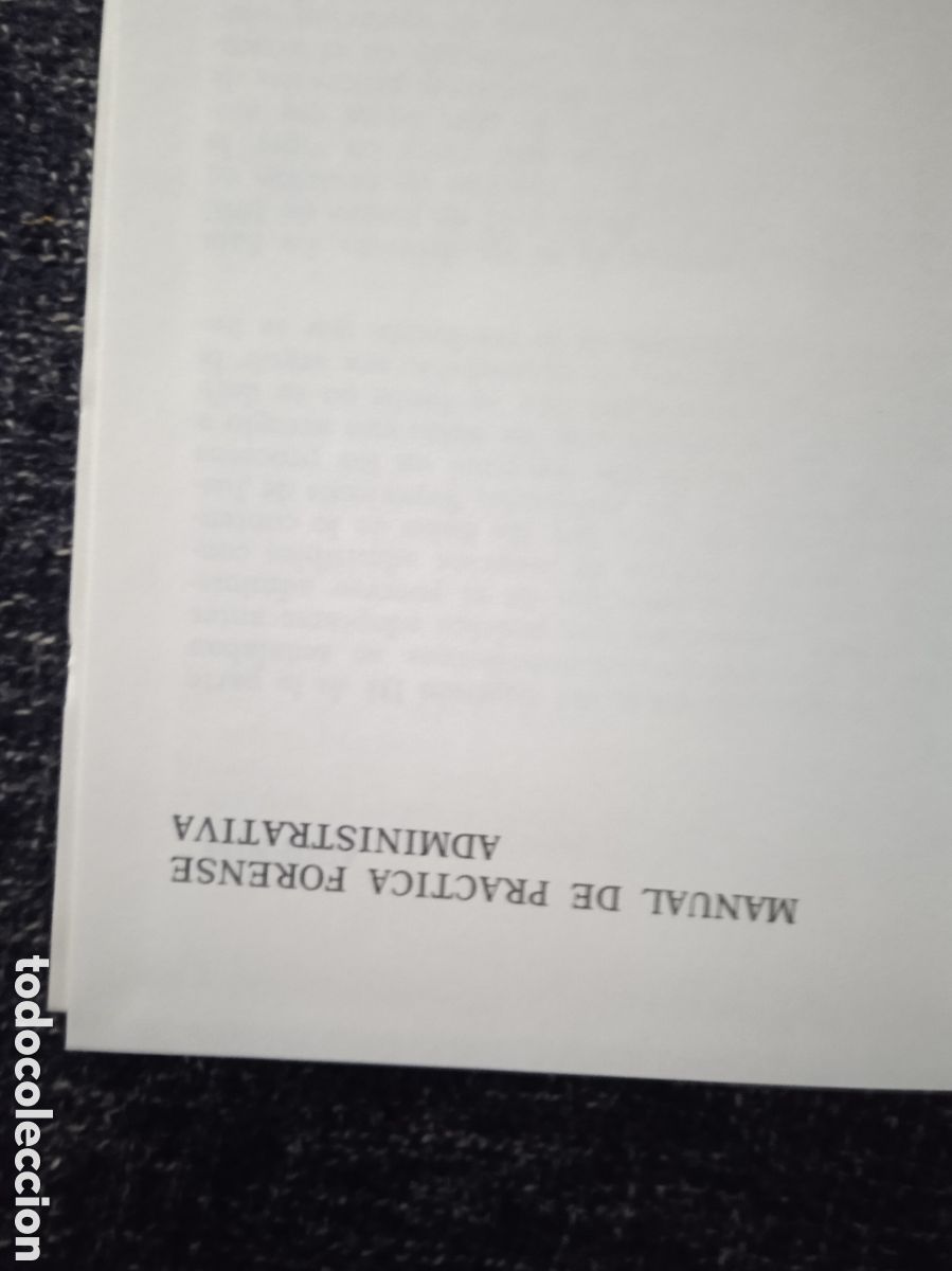 Libros de segunda mano: Manual de pr&aacute;ctica forense administrativa - Foto 2