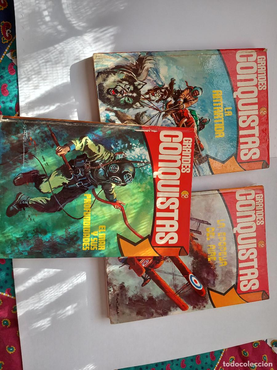 Libros de segunda mano: 3 GRANDES CONQUISTAS, EDICIONES TOPELA - Foto 1
