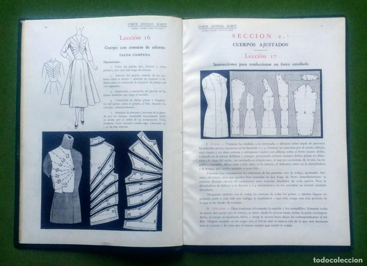 Libros de segunda mano: CORTE Y CONFECCI&Oacute;N. SISTEMA MART&Iacute;. MODISTERIA. - Foto 3