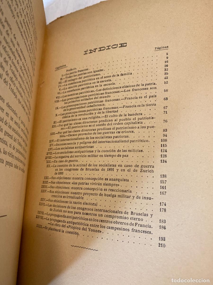 Libros de segunda mano: LA PATRIA DE LOS RICOS. GUSTAVO HERVE. - Foto 3